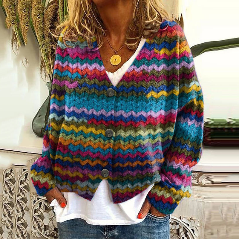 Cardigan au style vintage intemporel