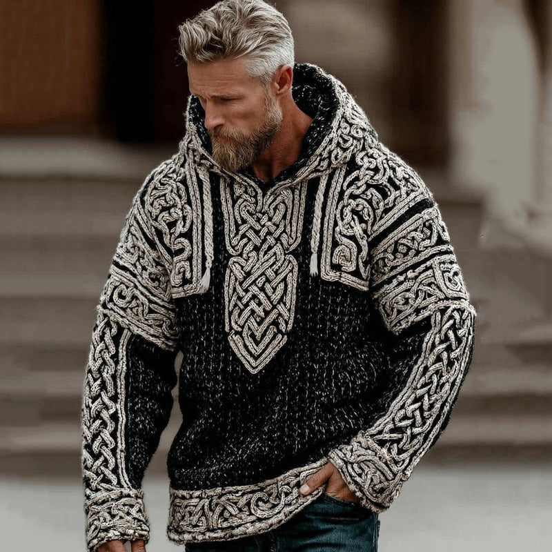 Pull au design réfléchi