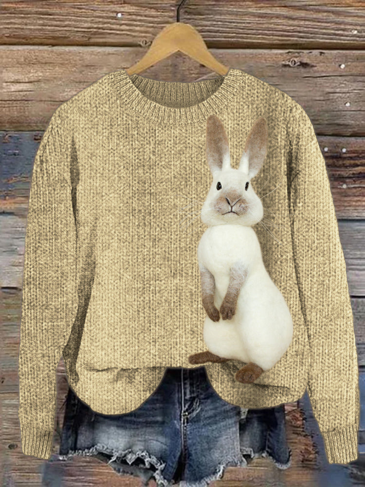 Pull au design réfléchi