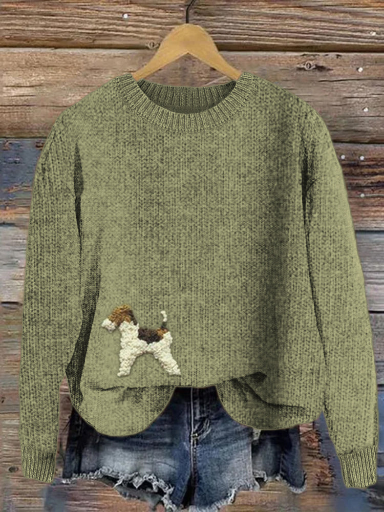 Pull au design réfléchi