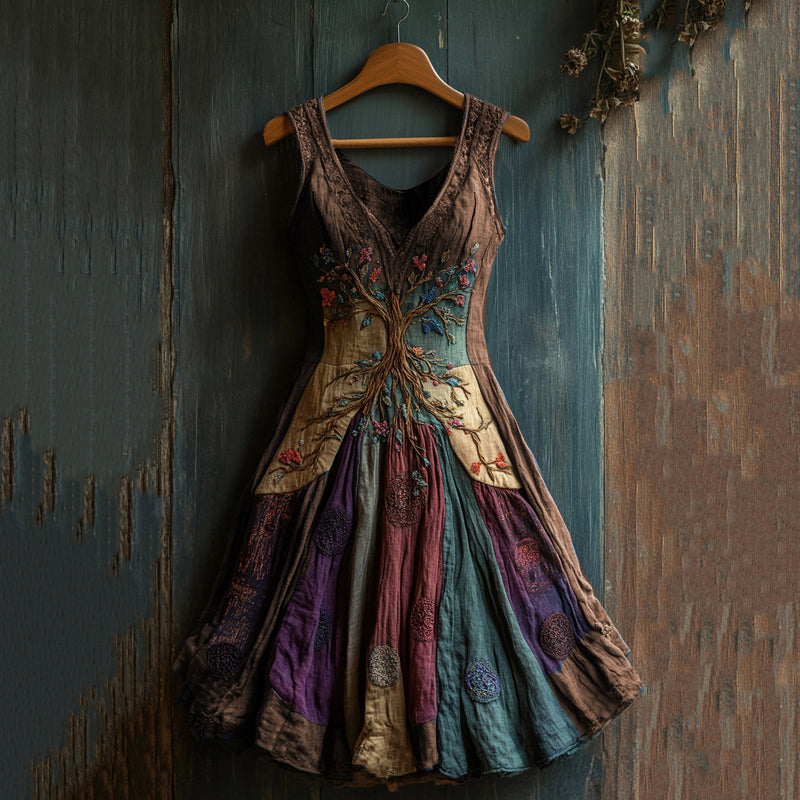 Robe au style vintage intemporel