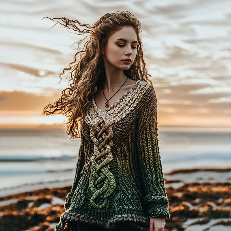 Pull au style vintage intemporel