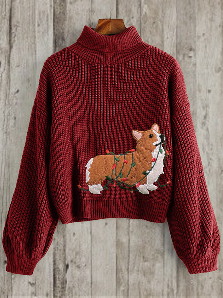 Pull au design réfléchi