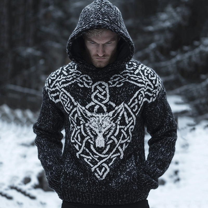 Pull au design réfléchi