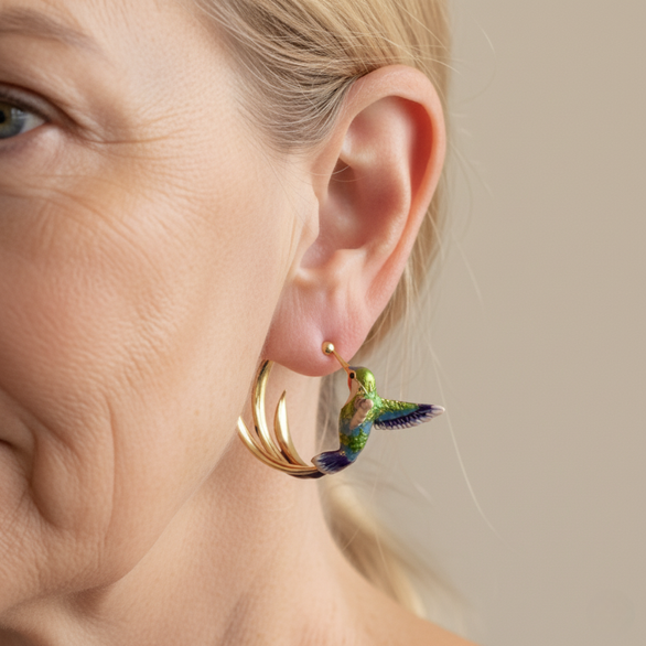 Boucle d'oreille charmant pour toute occasion