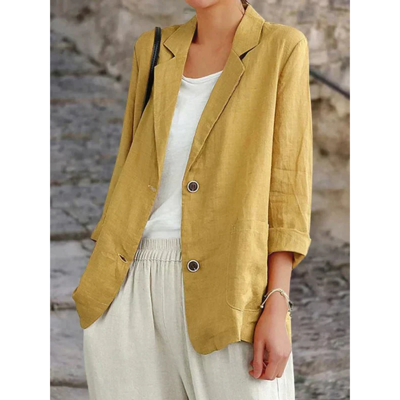 EP | Blazer en lin stylé