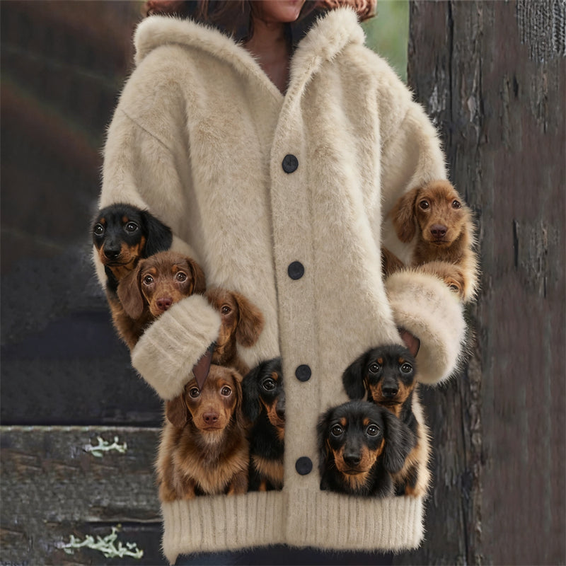 Cardigan au style vintage intemporel