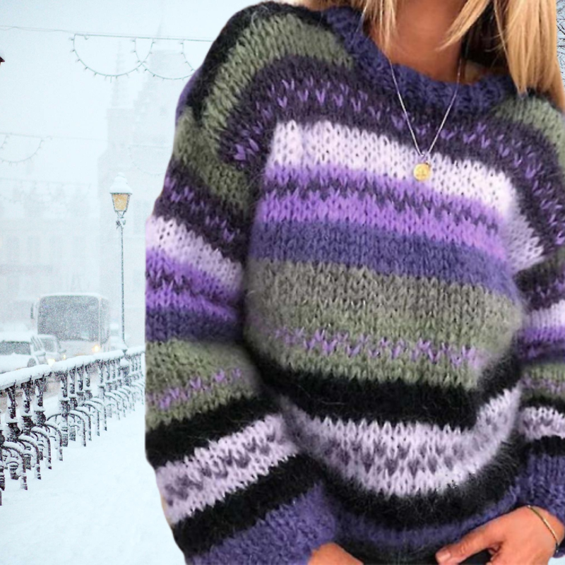 Pull au style vintage intemporel