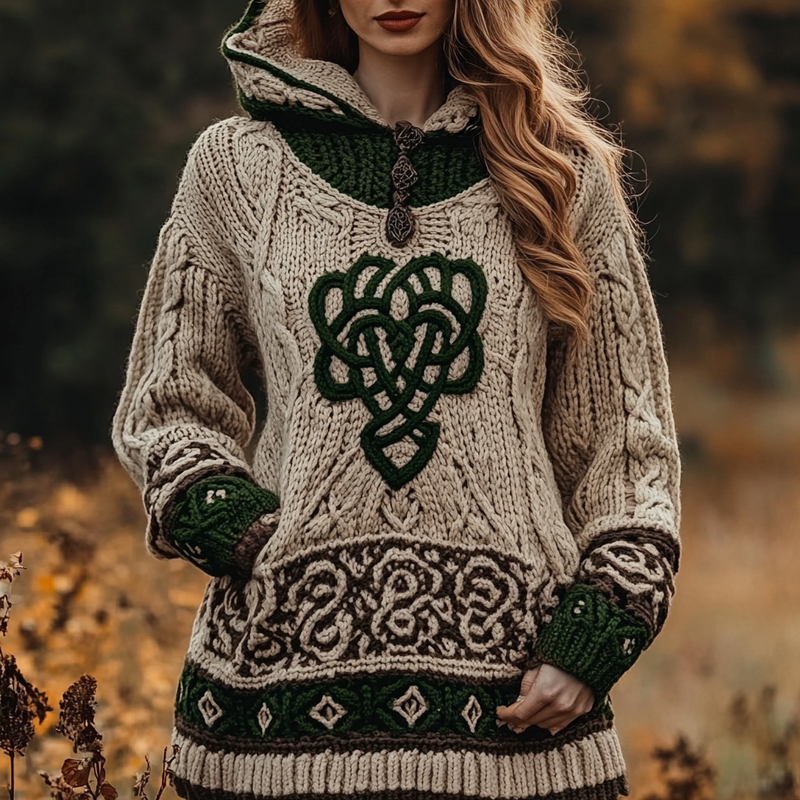 Pull au design réfléchi