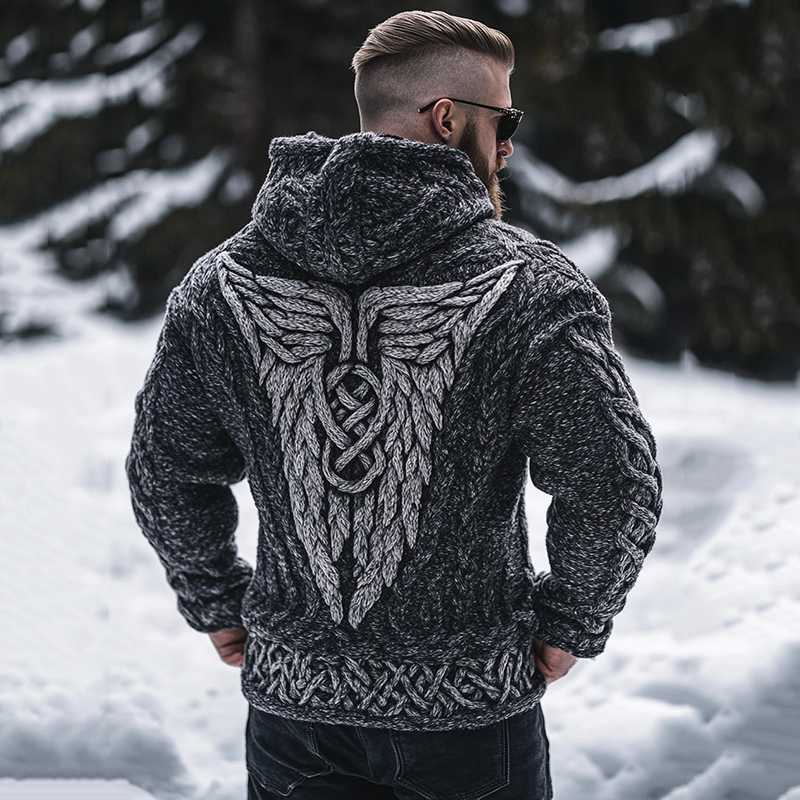 Pull au design réfléchi