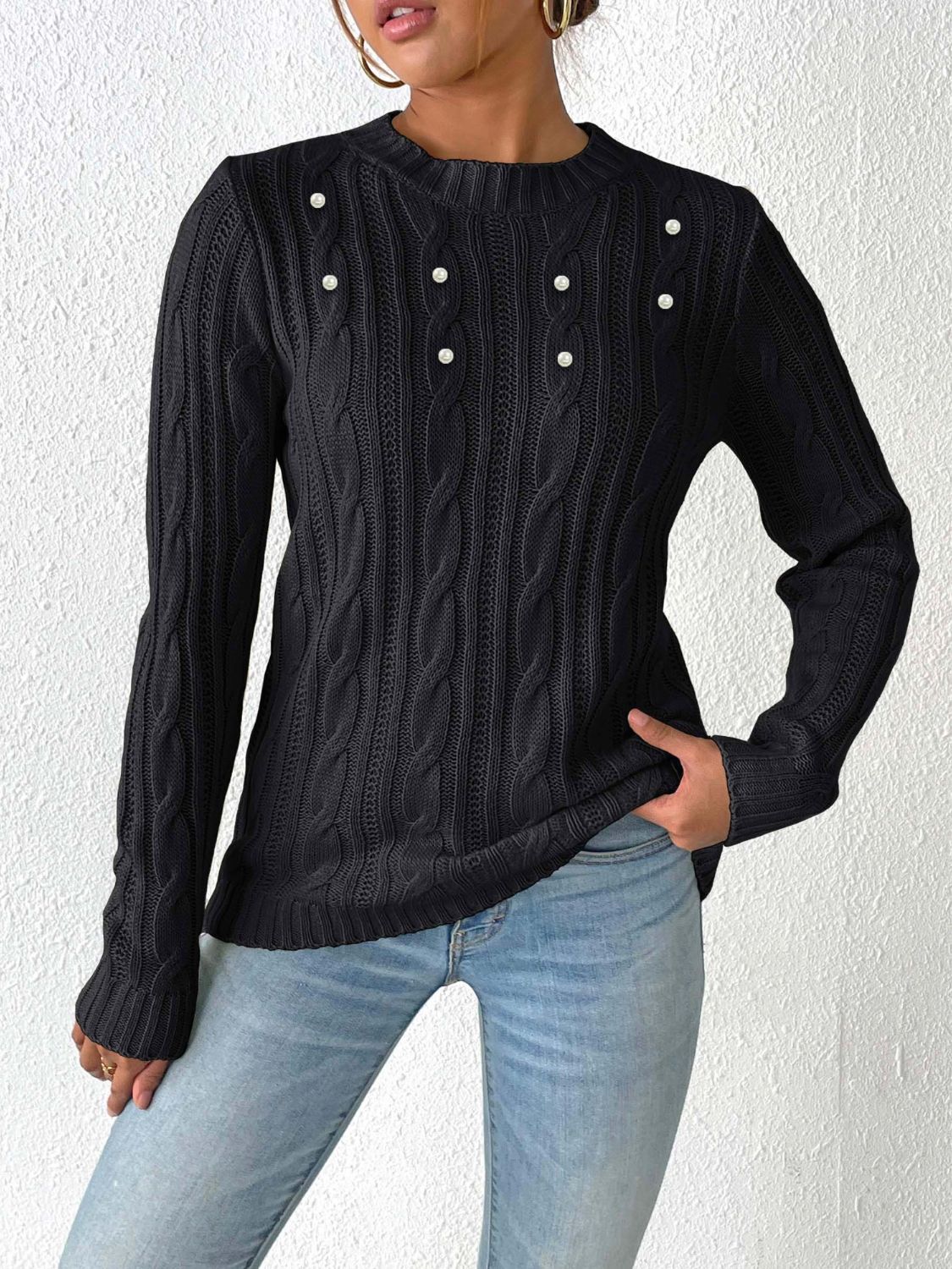 Pull au design classique