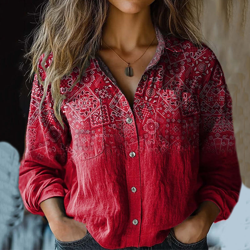 Chemise au design réfléchi