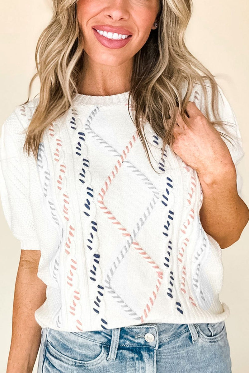 Pull au design classique