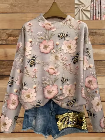 Pull au design réfléchi