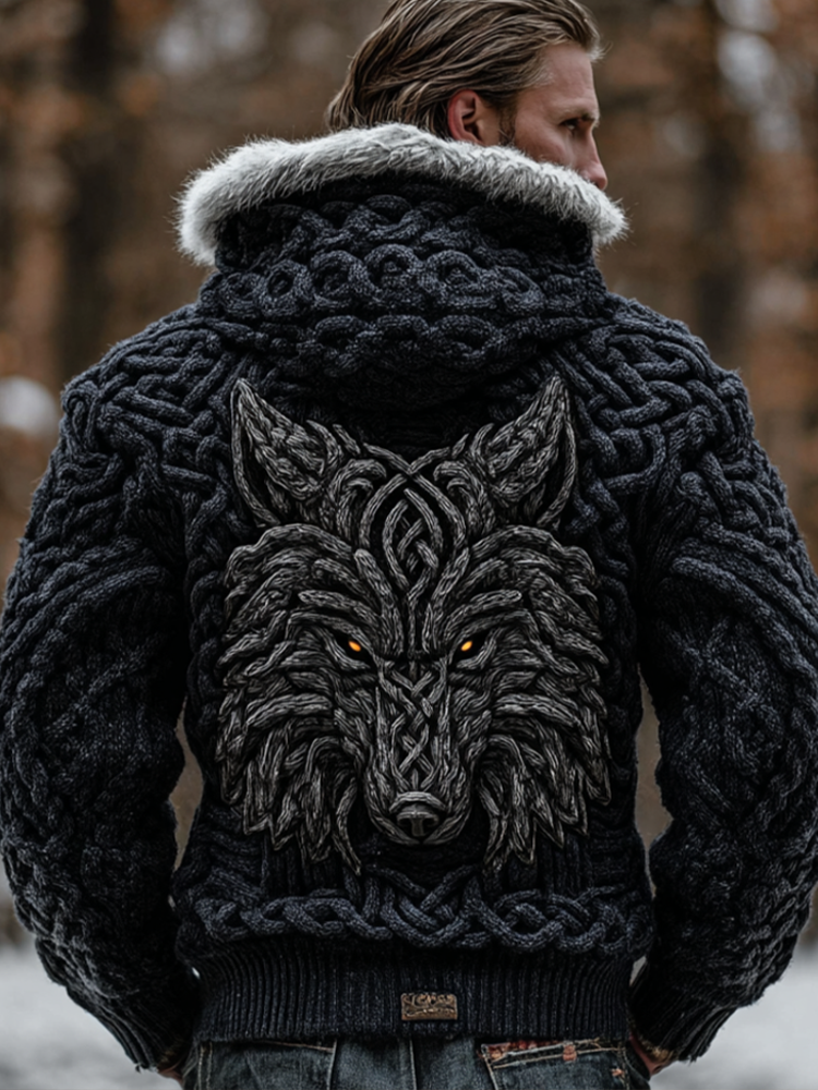 Pull au design réfléchi
