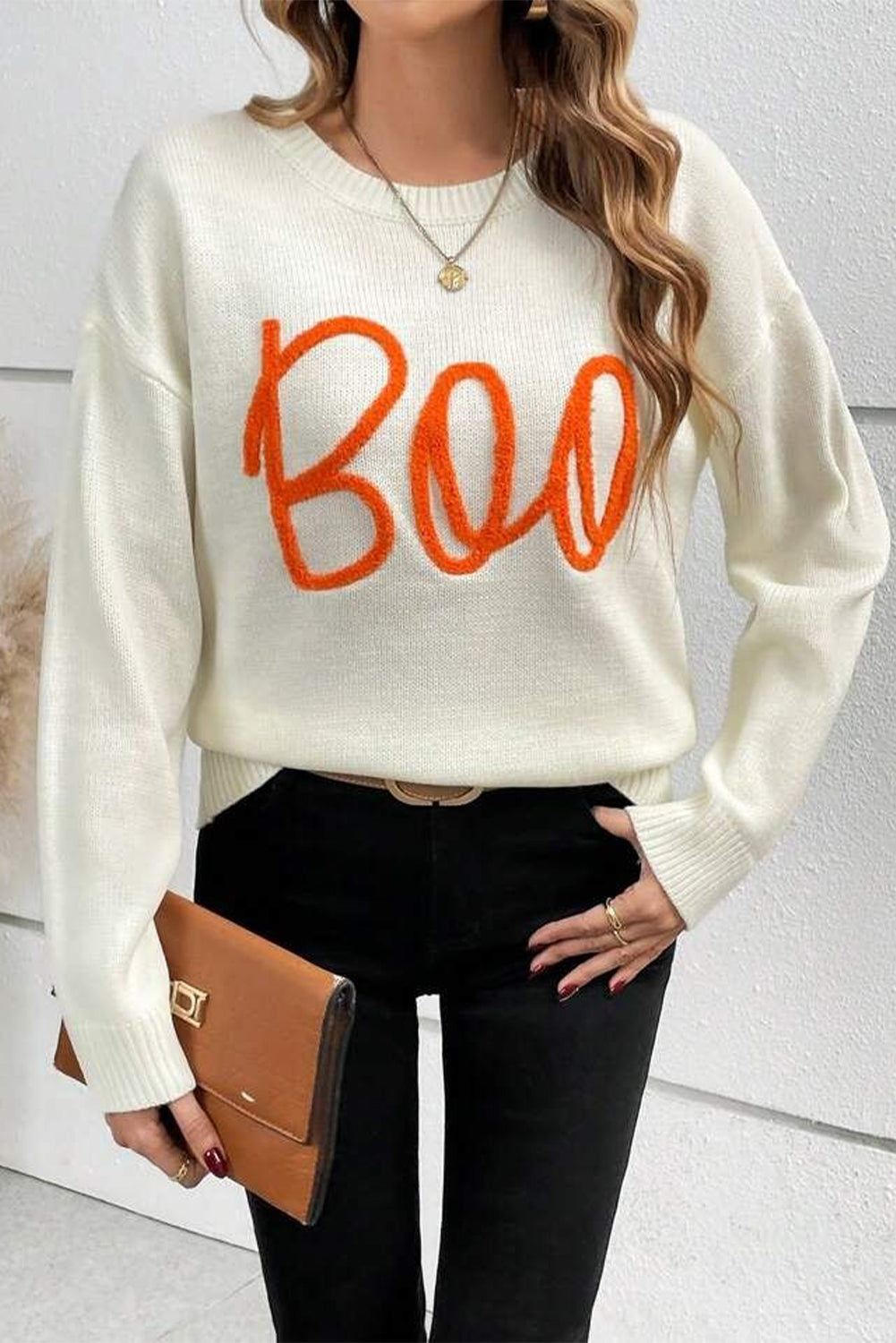 Pull au design réfléchi