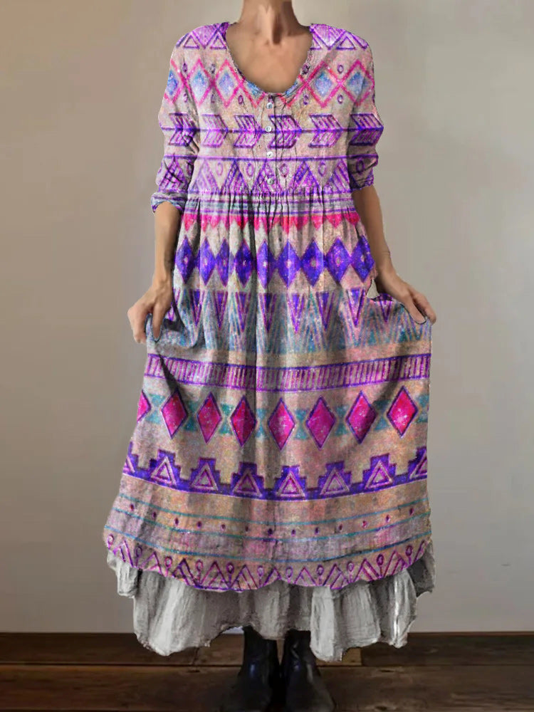 Robe au style vintage intemporel