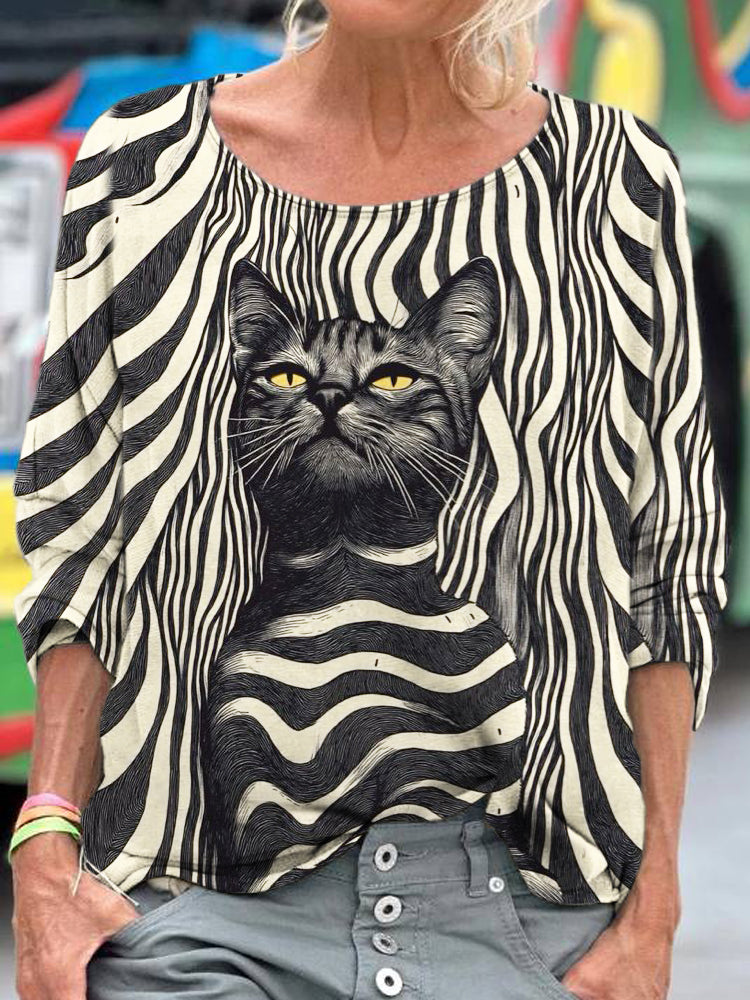 Chemise au design réfléchi