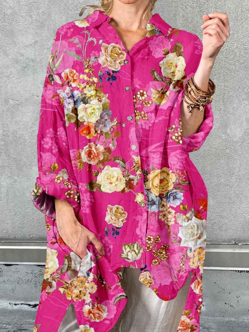 Chemise au design réfléchi