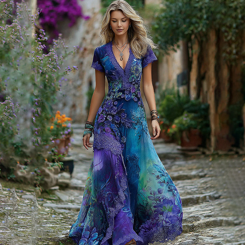 Robe magnifiquement confectionné