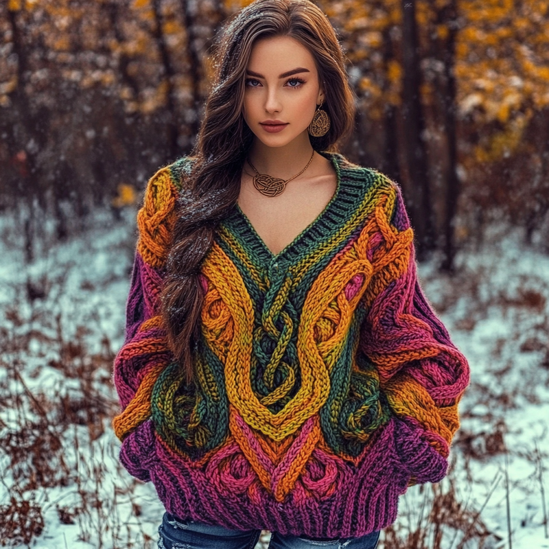 Pull au design gracieux