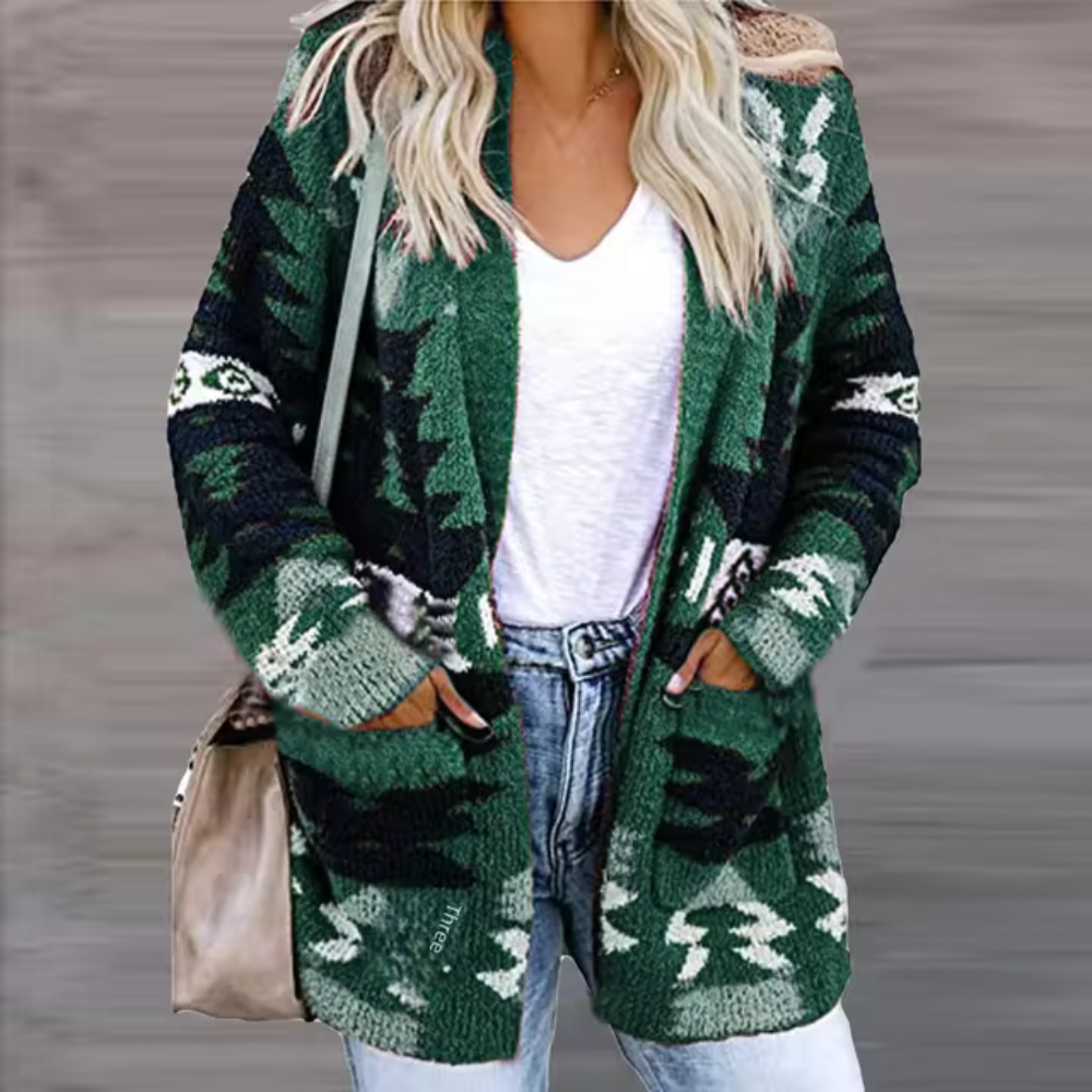 Pull au design réfléchi