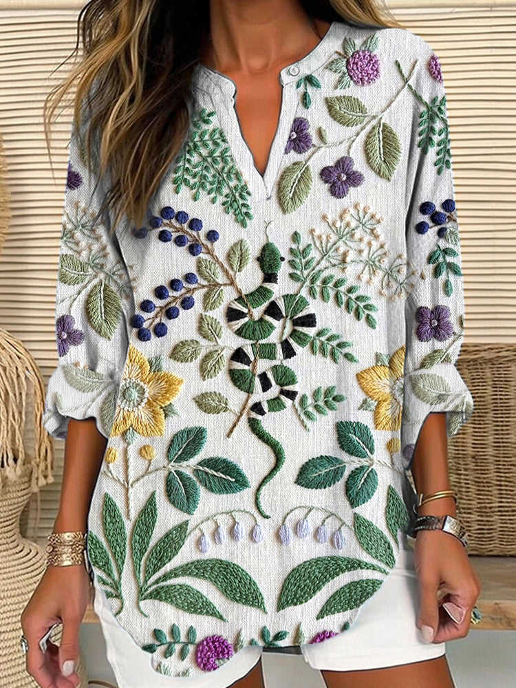 Chemise au design gracieux