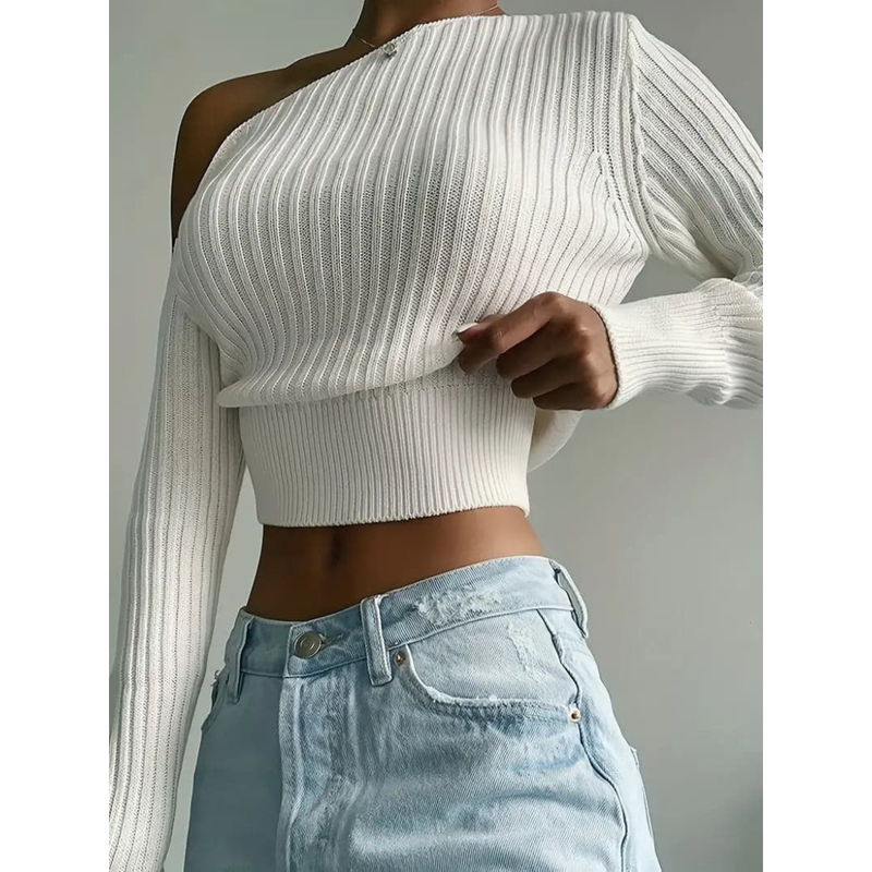 Pull au design réfléchi