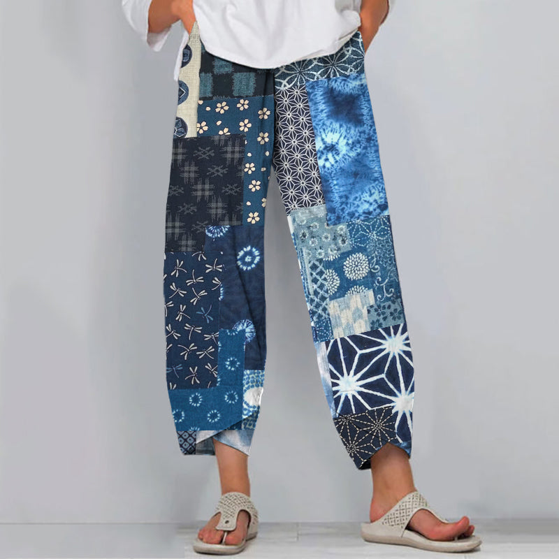 Pantalon au design réfléchi