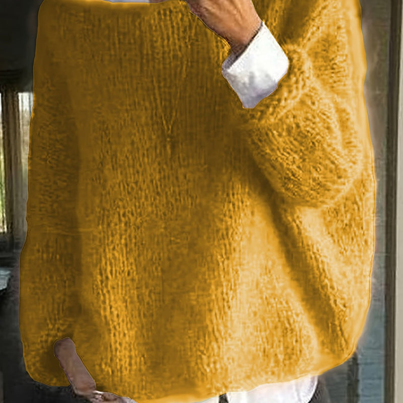 JO | Pull en tricot surdimensionné confortable