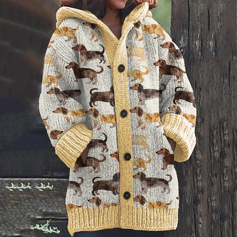 Cardigan au design réfléchi