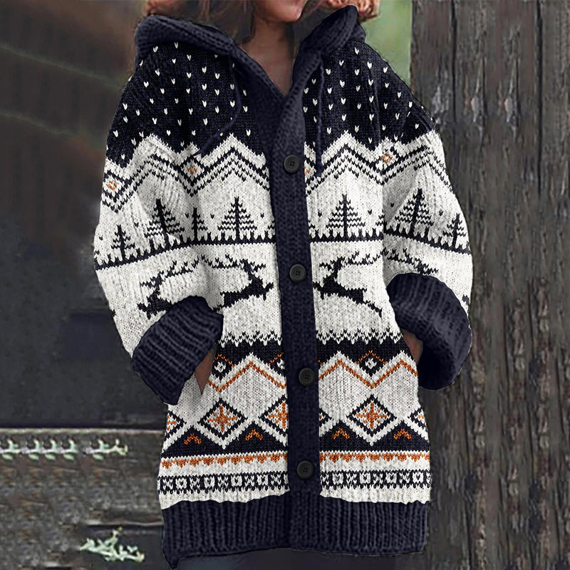 Pull au design réfléchi