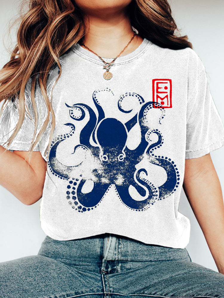 T-Shirt au design réfléchi