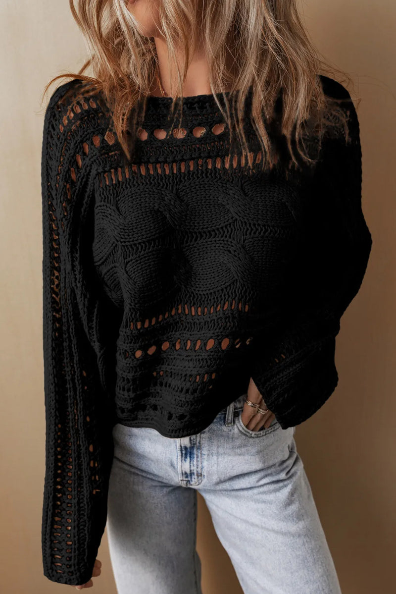 Pull au style vintage intemporel