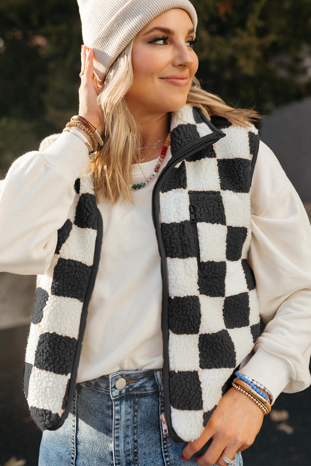 Veste au design gracieux