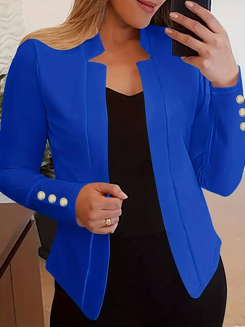 EP | blazer décontracté à manches longues et boutons