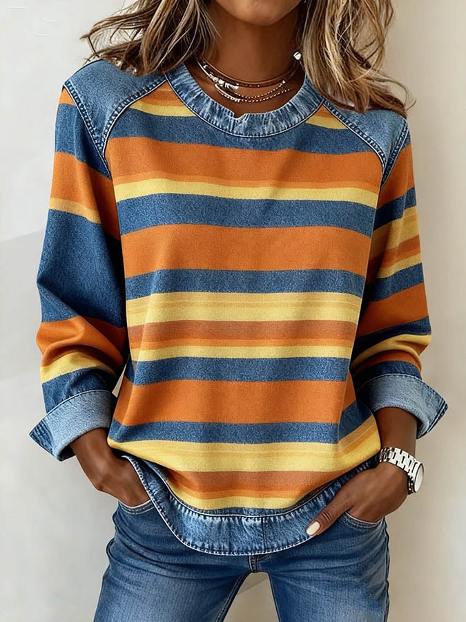 Pull au design réfléchi