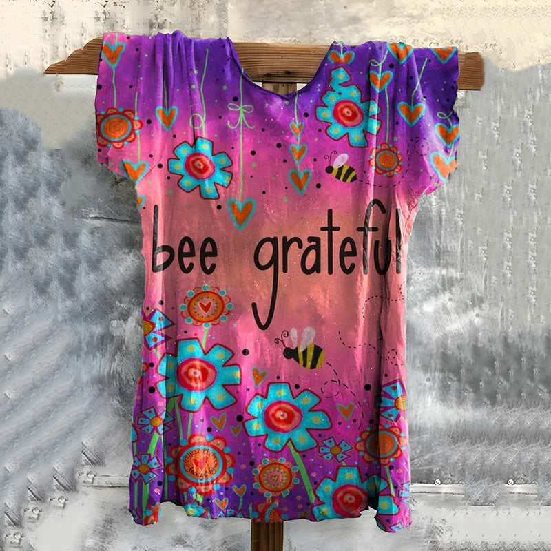 T-Shirt au design réfléchi