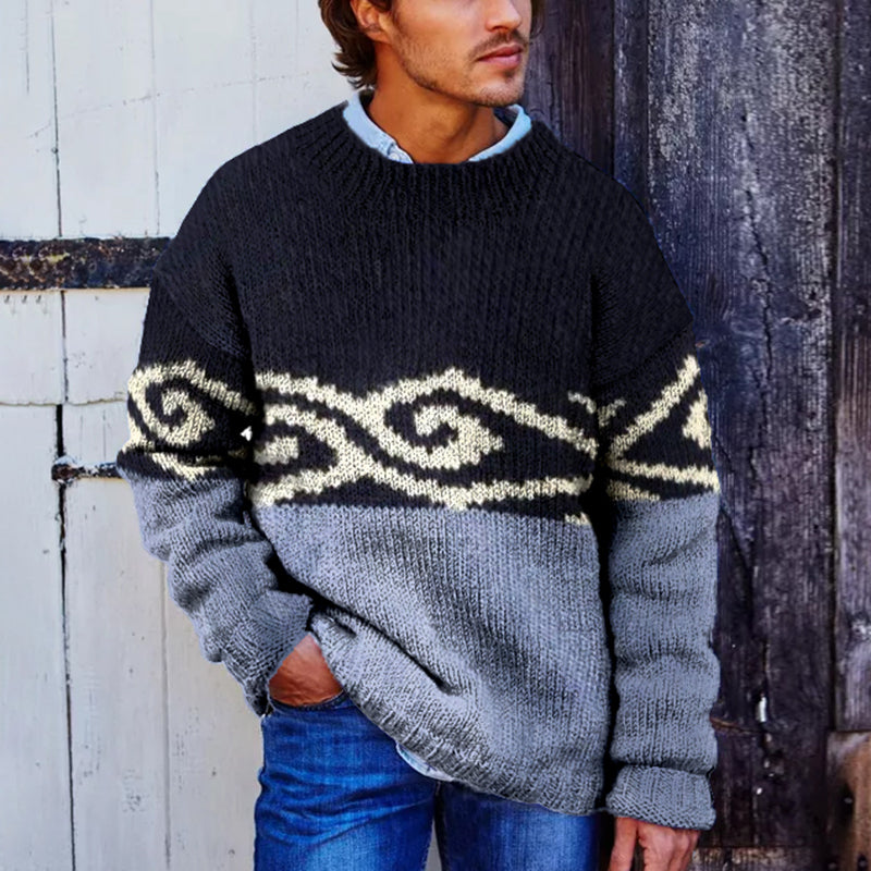 Pull au design classique