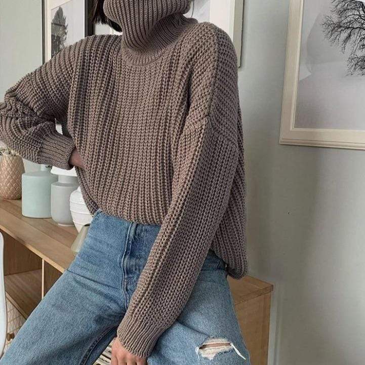 Pull au design réfléchi