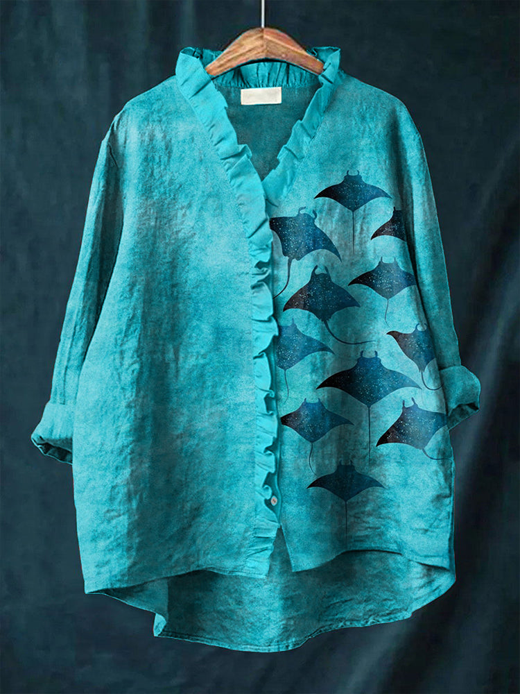 Chemise au style vintage intemporel