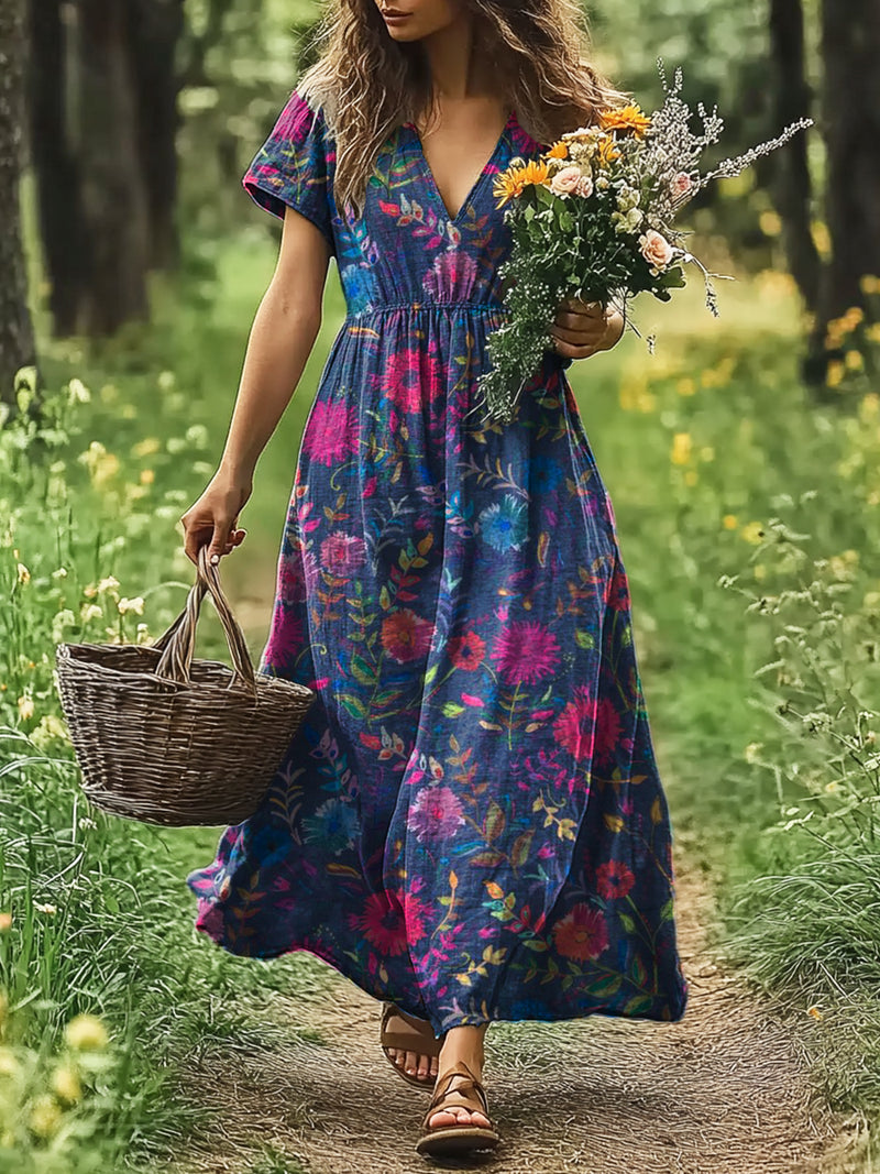 Robe au style vintage intemporel