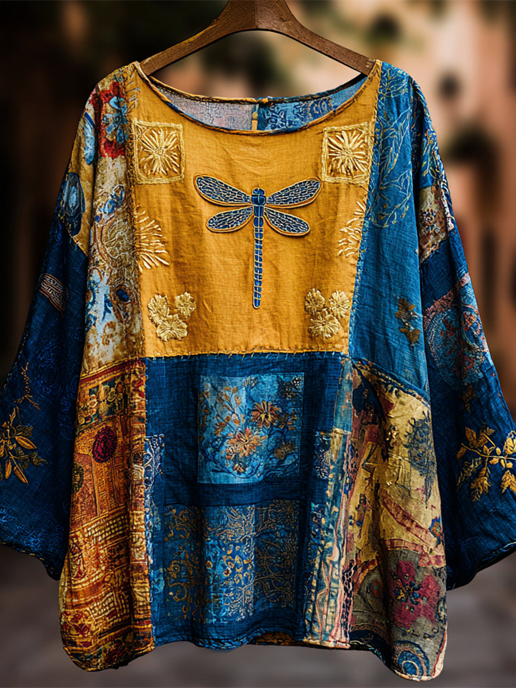 Haut au style vintage intemporel