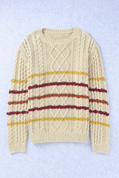 Pull au design réfléchi