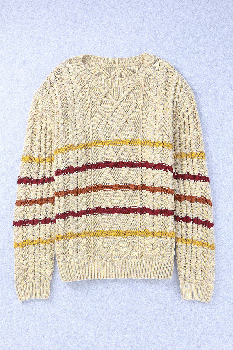 Pull au design réfléchi