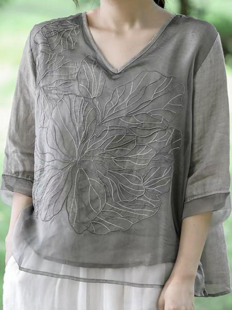 Chemise au style vintage intemporel