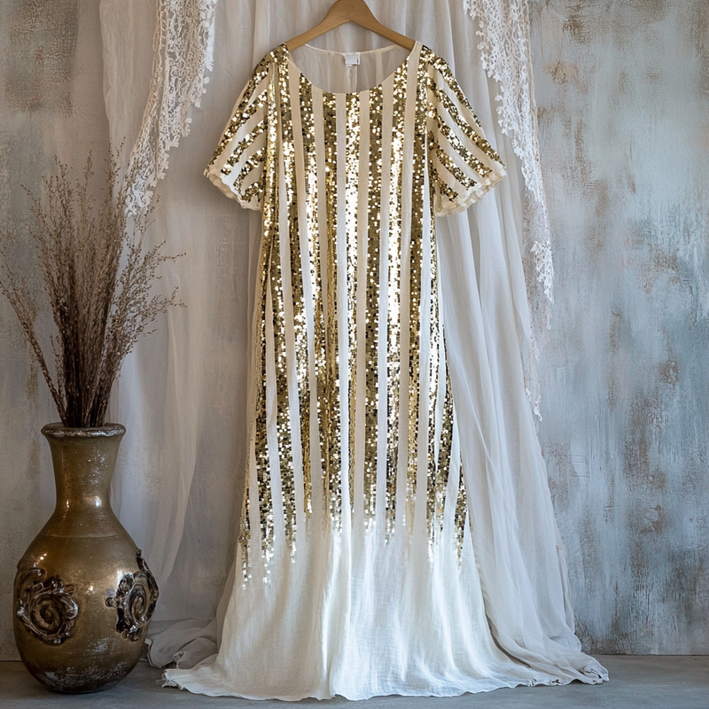 Robe au design classique