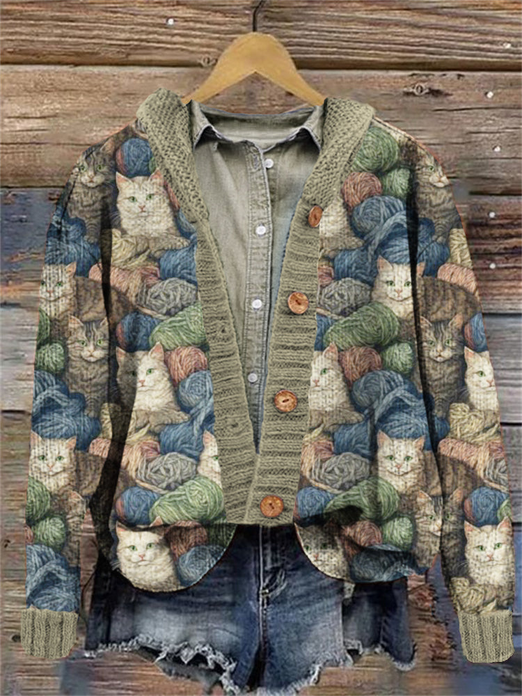Cardigan au style vintage intemporel