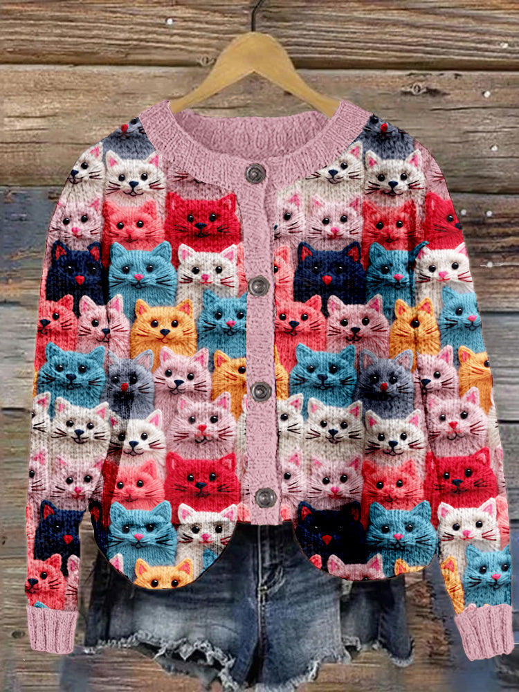 Cardigan au style vintage intemporel