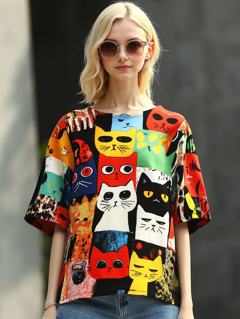 T-Shirt au design gracieux